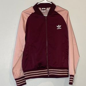 Addidas originals satin bomber jacket